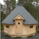 Luxus Gartenhaus-Kota 12 m² (ohne Grill)