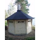 Panorama Sauna 9,9m² (Finnische Sauna)