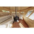 Panorama Sauna 9,9m² (Finnische Sauna)