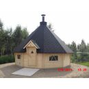 Grillkota 28,8m²  Komplettset mit Grillstation