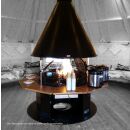 10-eckige Polar Grillstation Ø120cm incl....