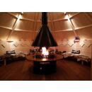 10-eckige Polar Grillstation Ø120cm incl. Zubehörpaket