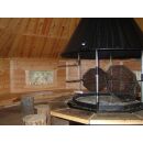 Polar Grill Ø120cm mit Rauchfang und Tischen