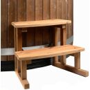 Stepin Treppe aus Thermoholz