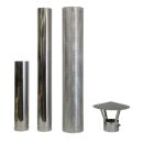 Schornstein Set 120 Ø 1,5 Meter Länge