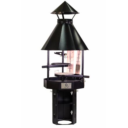 Carelia Grill 100cm Ø hohes Modell Schwarz