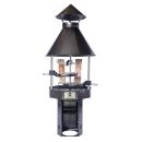 Carelia Grill 80cm Ø Premium hohes Modell Silber...