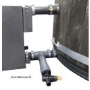 T-Stück Verbindung Ofen - Fass