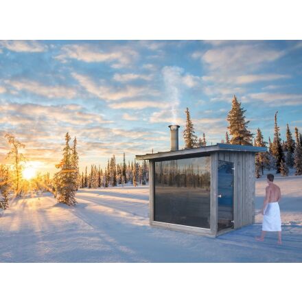 FinVision Sauna mit Elektro Ofen