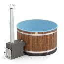 Kirami Original Breezy Fichte gebeizt in Dark Wallnut Polarblau