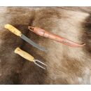 Filet Messer mit Gabel